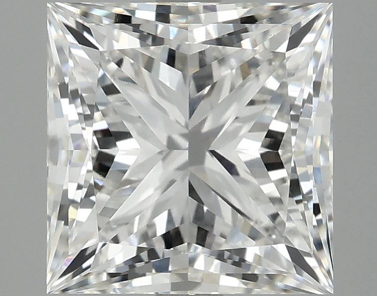 3.91 Carat Princess Shaped Ideal Cut VS1 IGI Certified Lab Grown Diamond