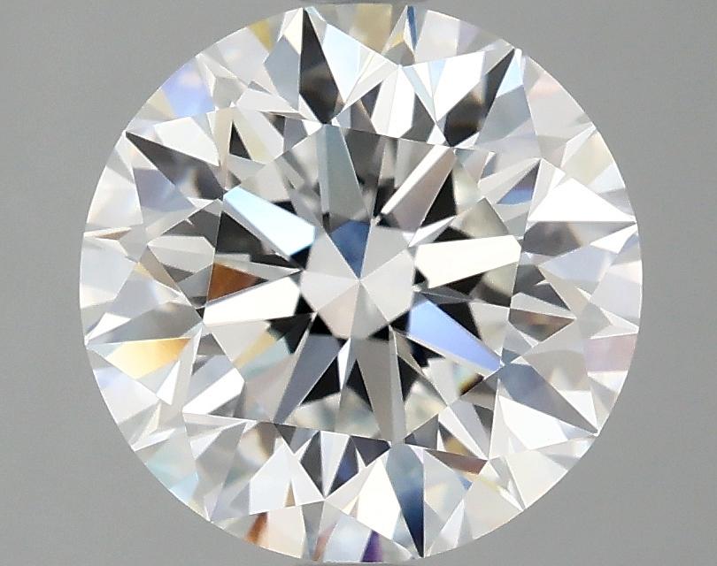 3.09 Carat Round Shaped Excellent Cut VVS2 IGI Certified Lab Grown Diamond