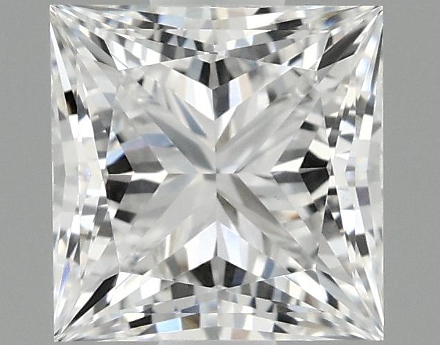 1.02 Carat Princess Shaped Ideal Cut VVS2 IGI Certified Lab Grown Diamond