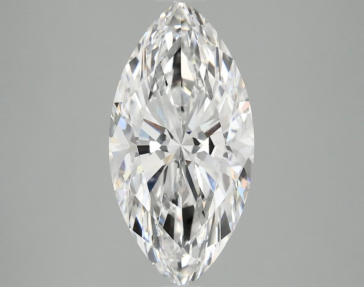 2.98 Carat Marquise Shaped Ideal Cut VVS2 IGI Certified Lab Grown Diamond