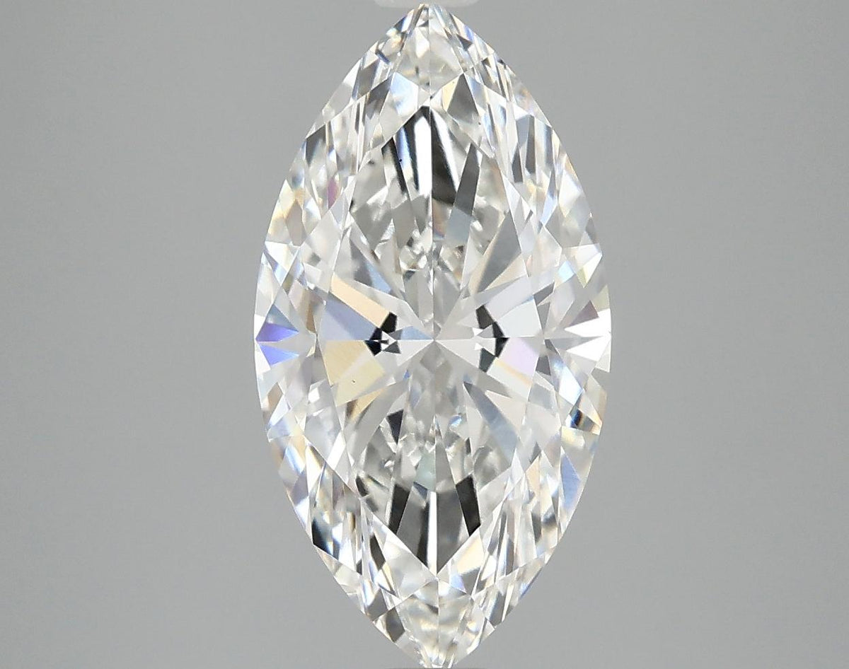 3.06 Carat Marquise Shaped Excellent Cut VS2 IGI Certified Lab Grown Diamond