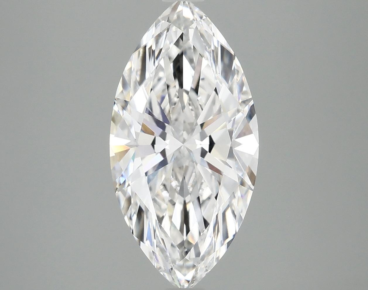 2.97 Carat Marquise Shaped Ideal Cut VS1 IGI Certified Lab Grown Diamond