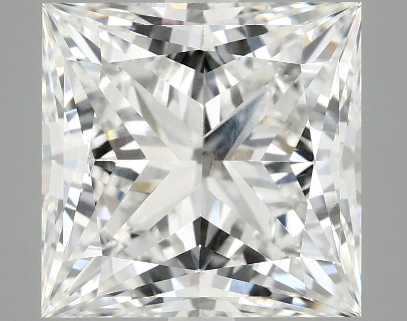 5.05 Carat Princess Shaped Ideal Cut VVS2 IGI Certified Lab Grown Diamond
