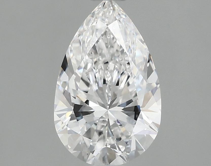 1.47 Carat Pear Shaped Ideal Cut VVS2 IGI Certified Lab Grown Diamond