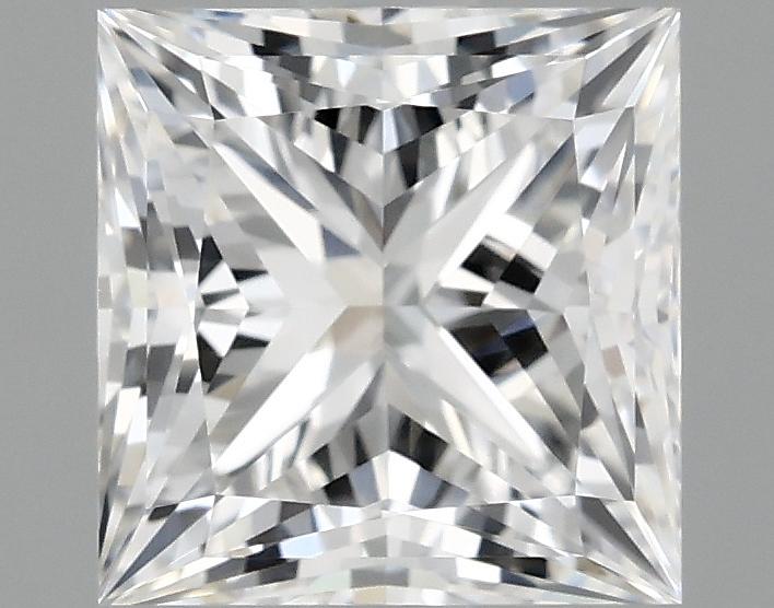 1.56 Carat Princess Shaped Ideal Cut VVS2 IGI Certified Lab Grown Diamond