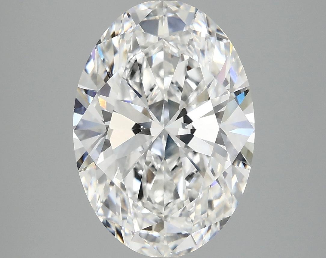 4.08 Carat Oval Shaped Ideal Cut VVS2 IGI Certified Lab Grown Diamond