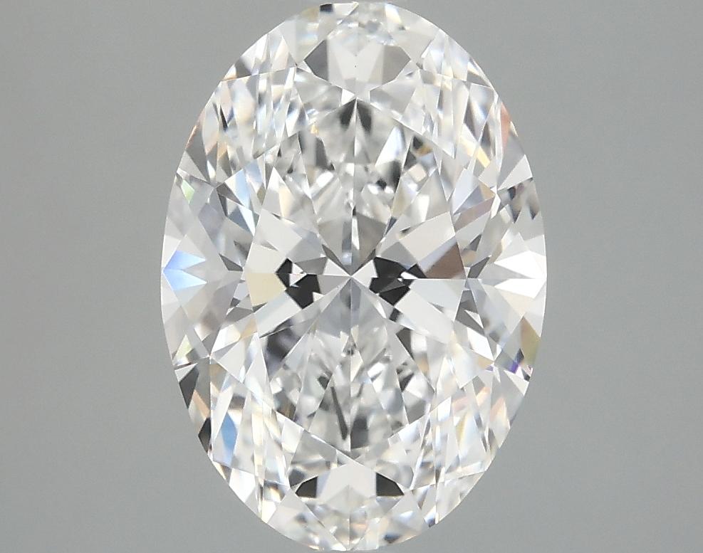 3.02 Carat Oval Shaped Ideal Cut VVS2 IGI Certified Lab Grown Diamond