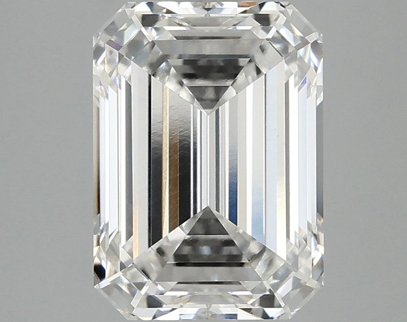 3.09 Carat Emerald Shaped Excellent Cut VS1 IGI Certified Lab Grown Diamond