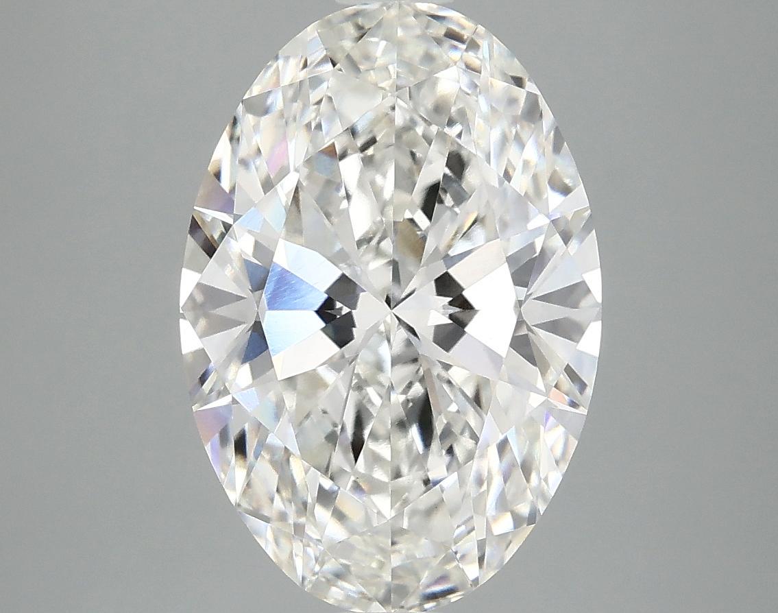 4.08 Carat Oval Shaped Ideal Cut VVS2 IGI Certified Lab Grown Diamond