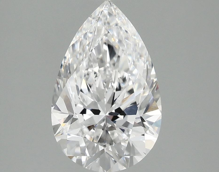 2.01 Carat Pear Shaped Ideal Cut VVS1 IGI Certified Lab Grown Diamond