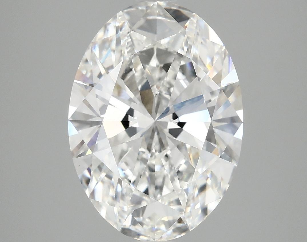 3.87 Carat Oval Shaped Ideal Cut VVS2 IGI Certified Lab Grown Diamond