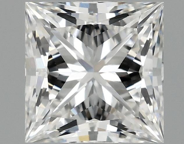 1.07 Carat Princess Shaped Ideal Cut VVS2 IGI Certified Lab Grown Diamond