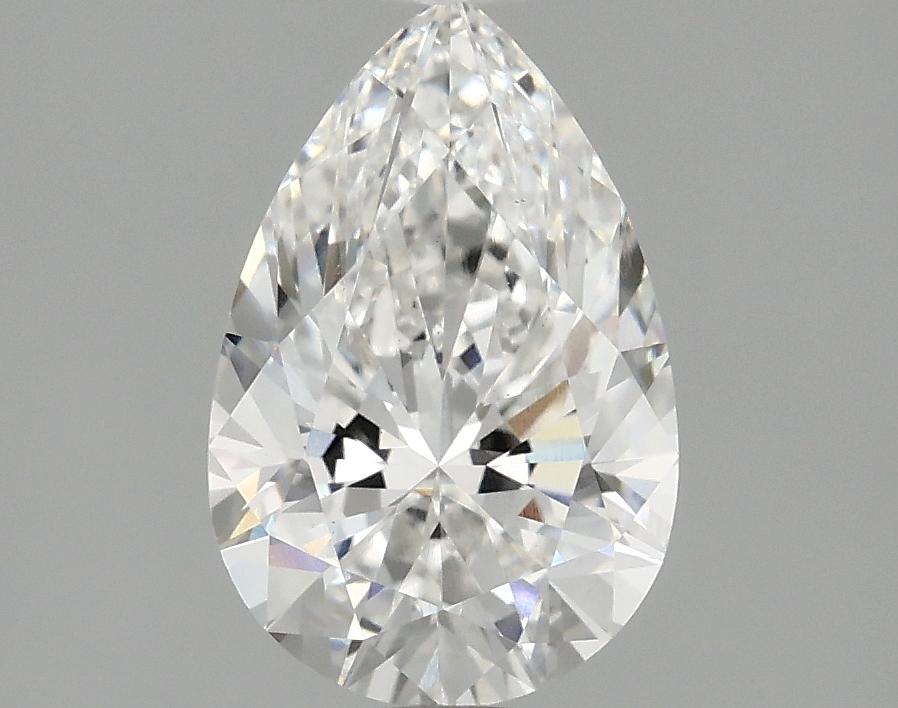 1.56 Carat Pear Shaped Excellent Cut VVS2 IGI Certified Lab Grown Diamond