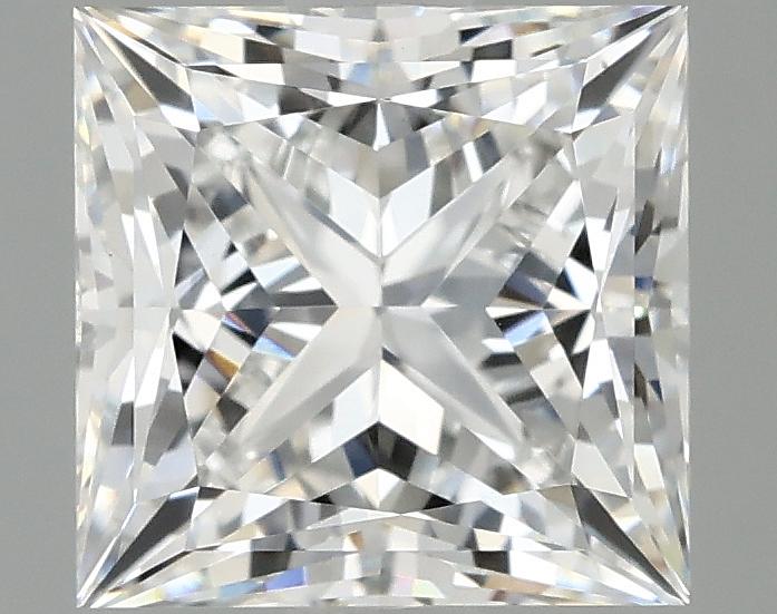 2.08 Carat Princess Shaped Ideal Cut VVS2 IGI Certified Lab Grown Diamond