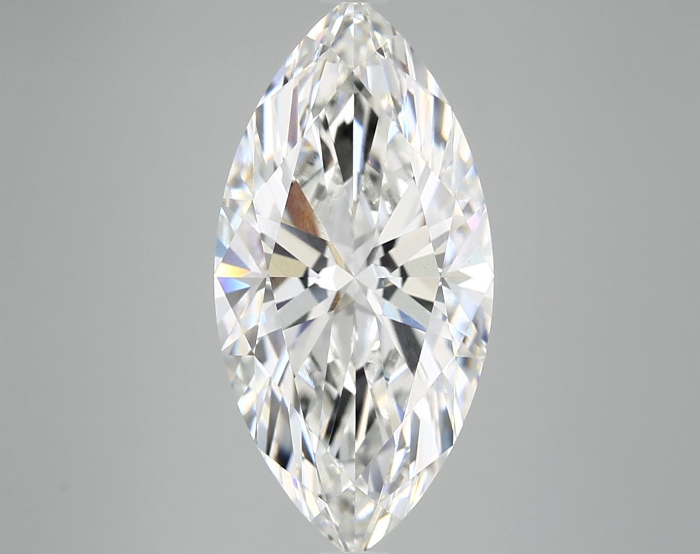 5.69 Carat Marquise Shaped Ideal Cut VS1 IGI Certified Lab Grown Diamond
