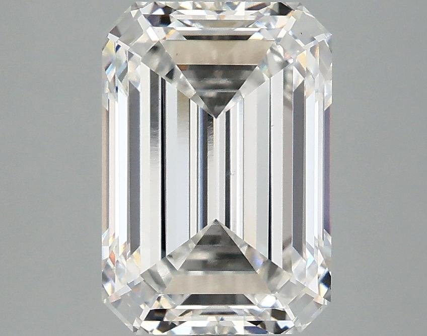 3.08 Carat Emerald Shaped Ideal Cut VS1 IGI Certified Lab Grown Diamond