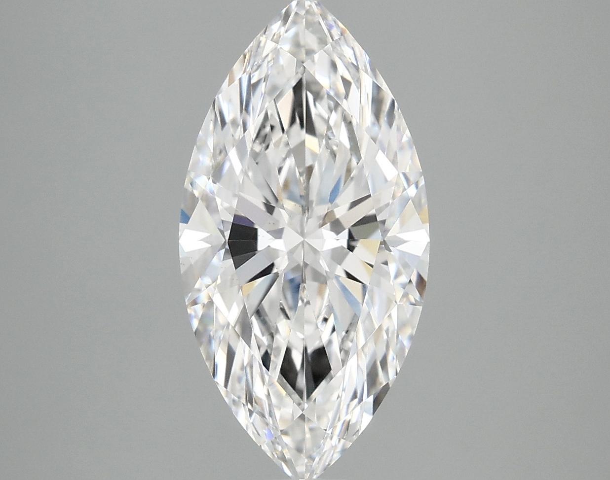 3.02 Carat Marquise Shaped Ideal Cut VS1 IGI Certified Lab Grown Diamond