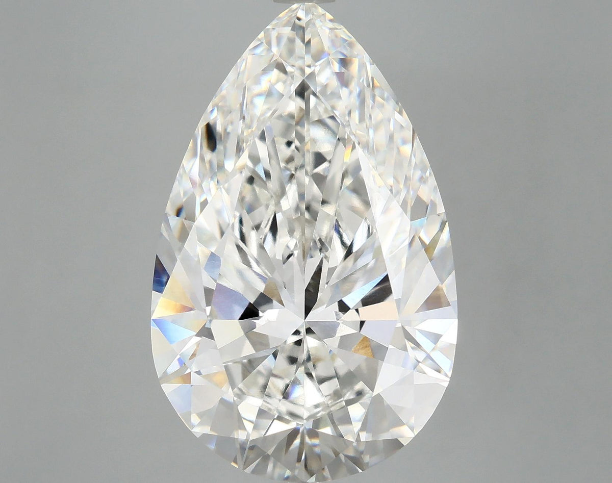 10.28 Carat Pear Shaped Ideal Cut VVS2 IGI Certified Lab Grown Diamond