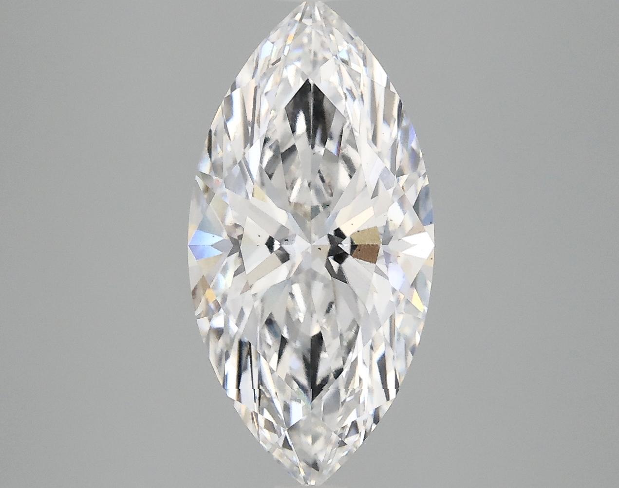 3.09 Carat Marquise Shaped Ideal Cut VS2 IGI Certified Lab Grown Diamond