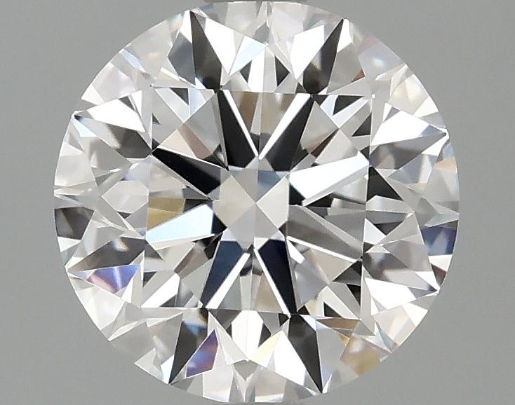 2.05 Carat Round Shaped Excellent Cut VVS2 IGI Certified Lab Grown Diamond