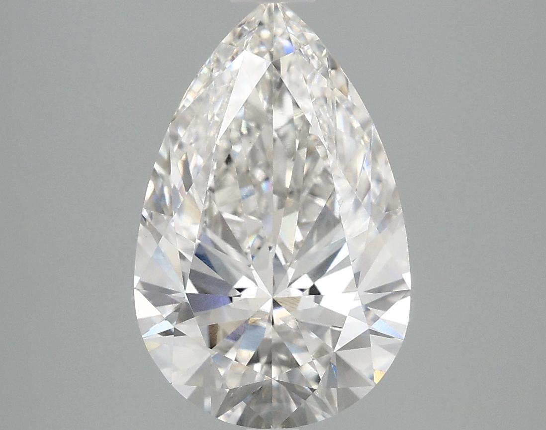 3.01 Carat Pear Shaped Ideal Cut VVS2 IGI Certified Lab Grown Diamond