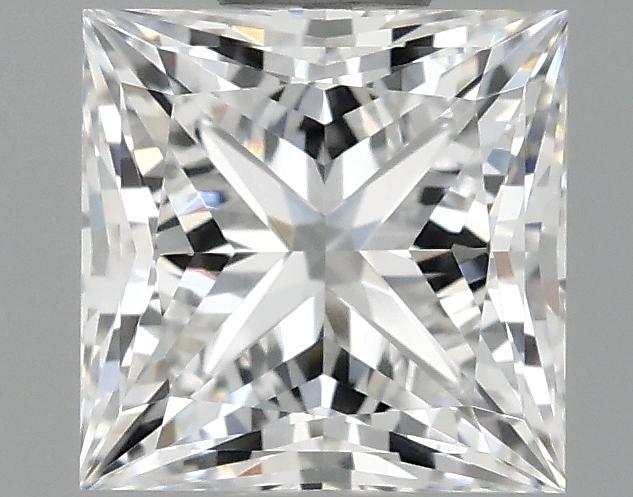 1.05 Carat Princess Shaped Ideal Cut VVS2 IGI Certified Lab Grown Diamond