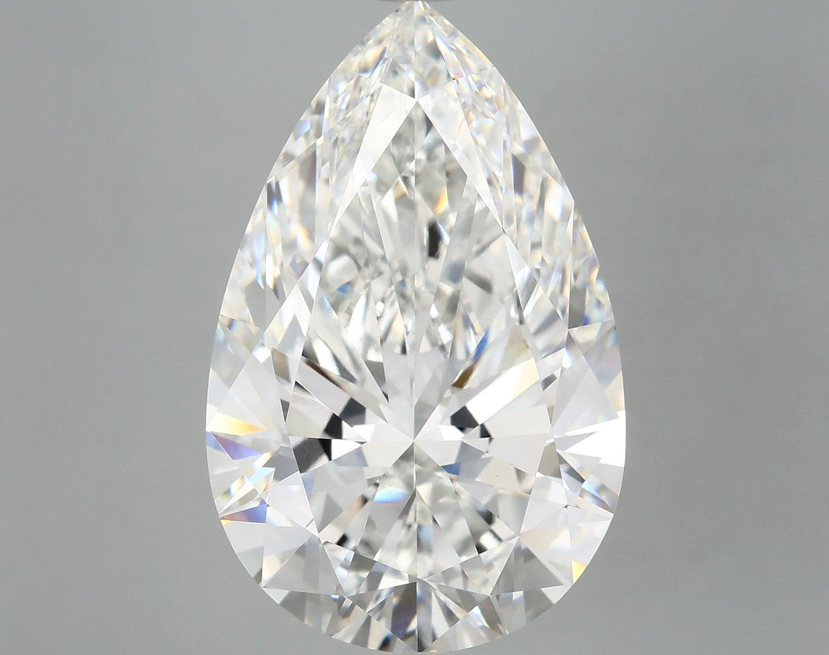 11.03 Carat Pear Shaped Ideal Cut VVS2 IGI Certified Lab Grown Diamond
