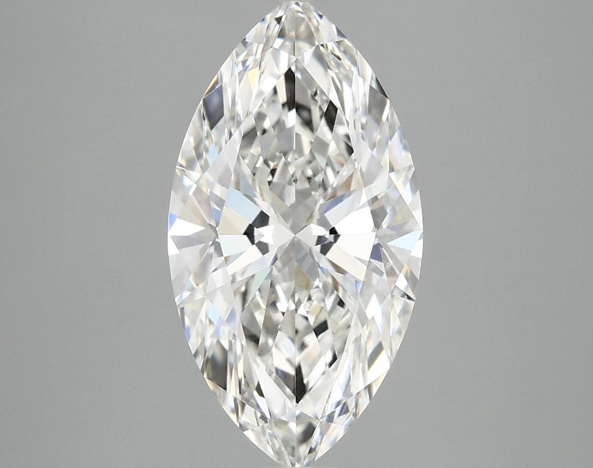 3.03 Carat Marquise Shaped Excellent Cut VVS2 IGI Certified Lab Grown Diamond