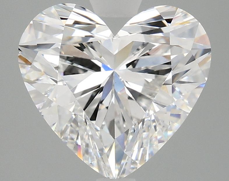 3.07 Carat Heart Shaped Ideal Cut VS1 IGI Certified Lab Grown Diamond