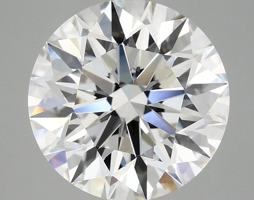 4.05 Carat Round Shaped Excellent Cut VVS2 IGI Certified Lab Grown Diamond