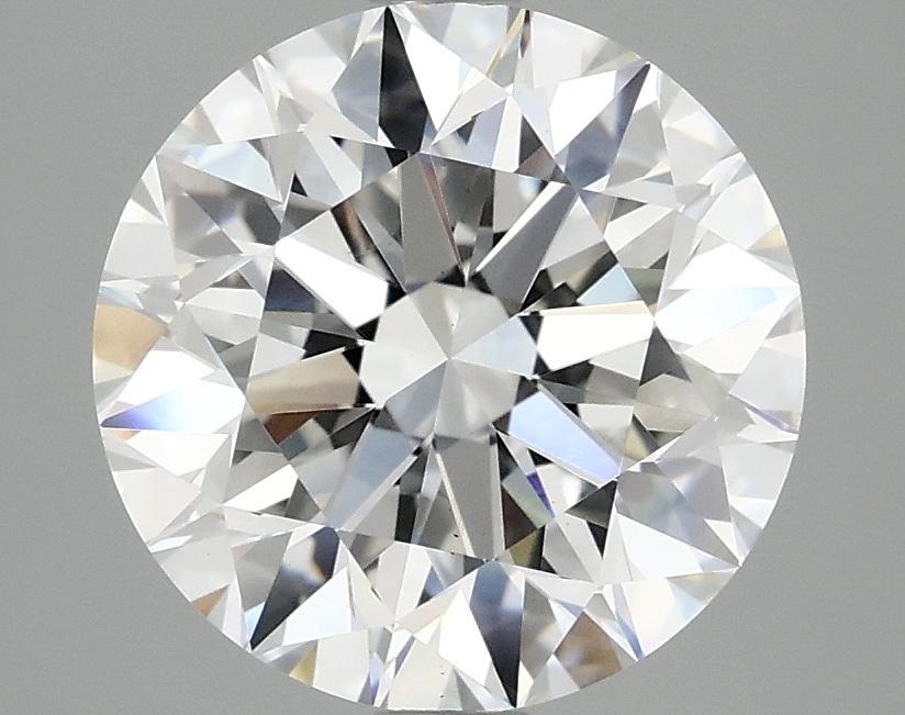 3.52 Carat Round Shaped Excellent Cut VS1 IGI Certified Lab Grown Diamond