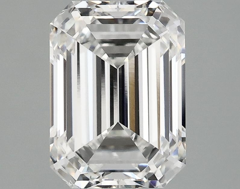 2.53 Carat Emerald Shaped Excellent Cut VVS2 IGI Certified Lab Grown Diamond
