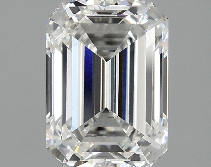 2.1 Carat Emerald Shaped Excellent Cut VS1 IGI Certified Lab Grown Diamond