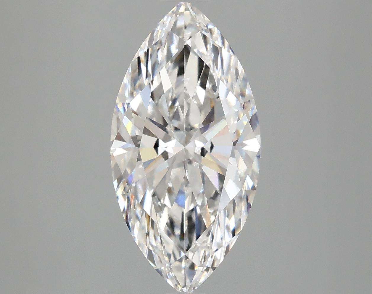 3.04 Carat Marquise Shaped Ideal Cut SI1 IGI Certified Lab Grown Diamond