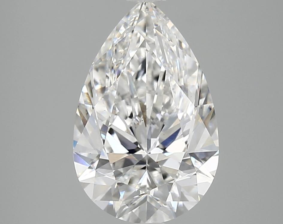 3.04 Carat Pear Shaped Ideal Cut VS1 IGI Certified Lab Grown Diamond
