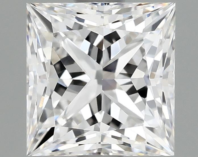 1.09 Carat Princess Shaped Ideal Cut VVS2 IGI Certified Lab Grown Diamond