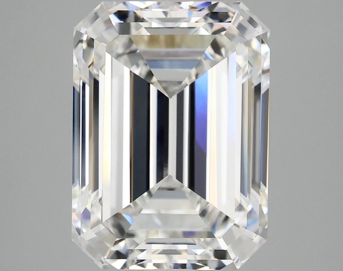6.67 Carat Emerald Shaped Excellent Cut VVS2 IGI Certified Lab Grown Diamond