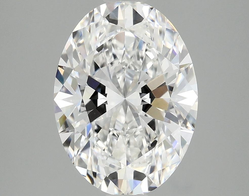 3.09 Carat Oval Shaped Excellent Cut VVS2 IGI Certified Lab Grown Diamond