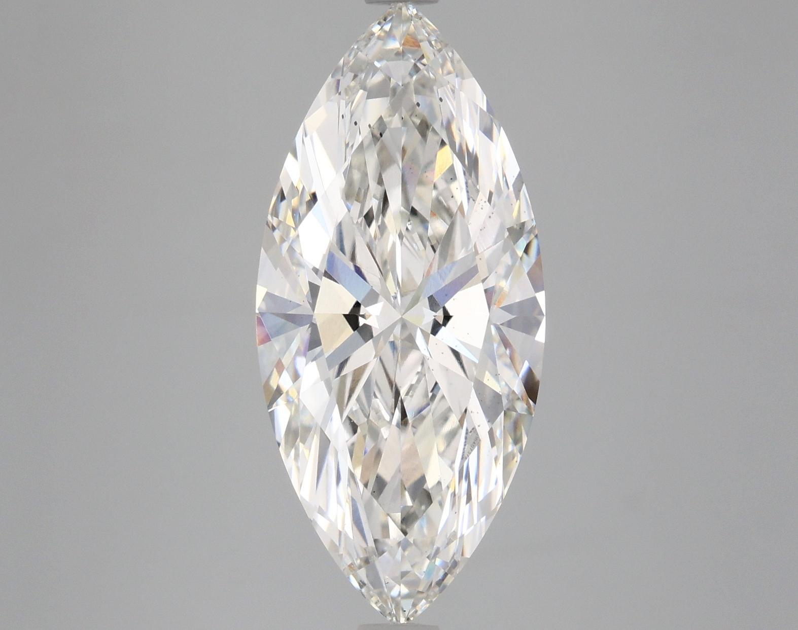 4.39 Carat Marquise Shaped Excellent Cut VS2 IGI Certified Lab Grown Diamond