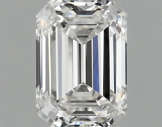1.07 Carat Emerald Shaped Ideal Cut VVS2 IGI Certified Lab Grown Diamond