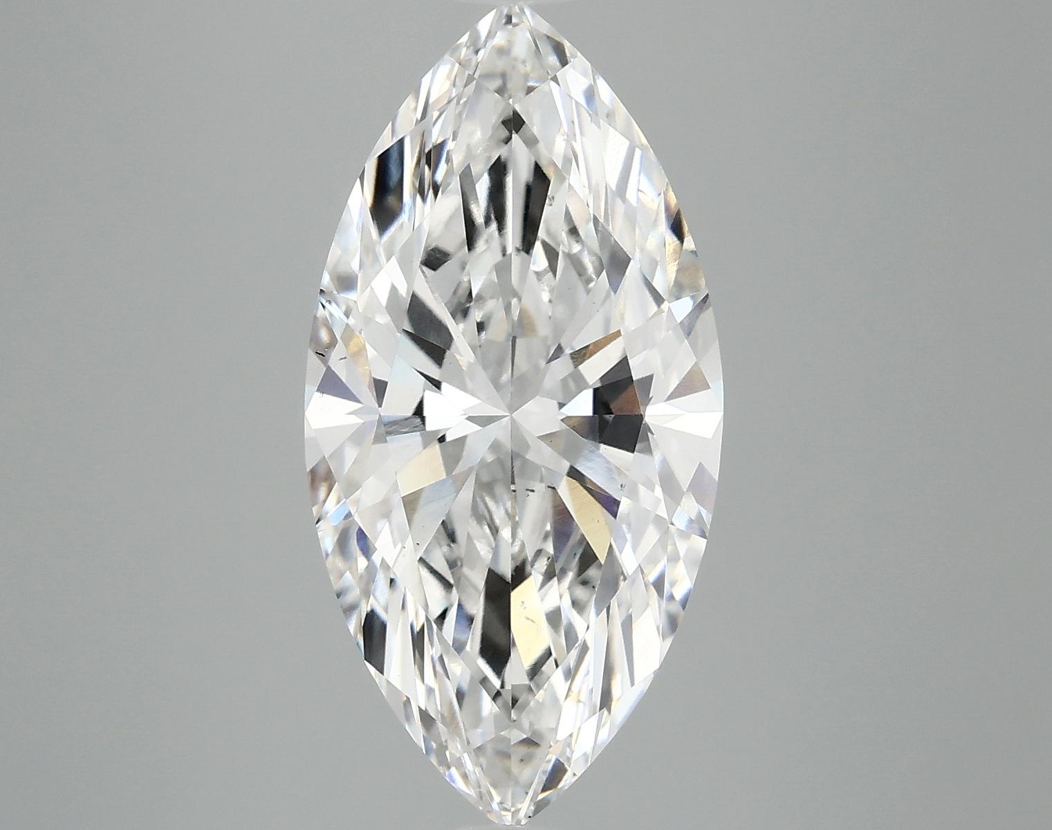 4.93 Carat Marquise Shaped Ideal Cut VS2 IGI Certified Lab Grown Diamond