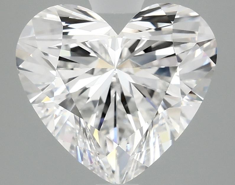 3.09 Carat Heart Shaped Ideal Cut VVS2 IGI Certified Lab Grown Diamond