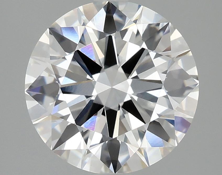 3.09 Carat Round Shaped Ideal Cut VVS2 IGI Certified Lab Grown Diamond