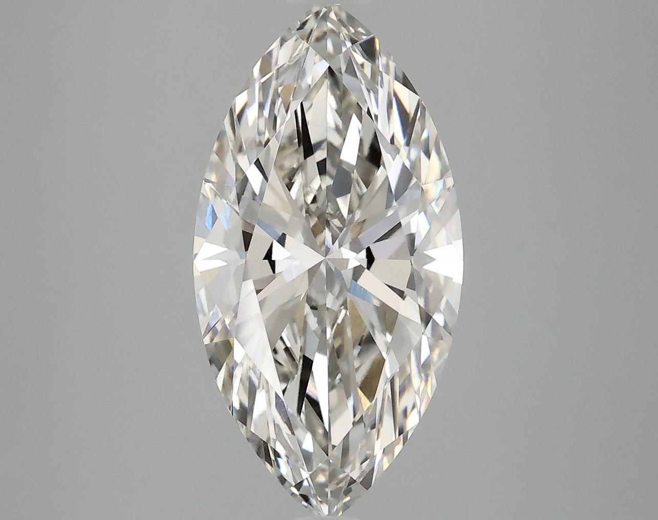 3.0 Carat Marquise Shaped Ideal Cut VVS1 IGI Certified Lab Grown Diamond
