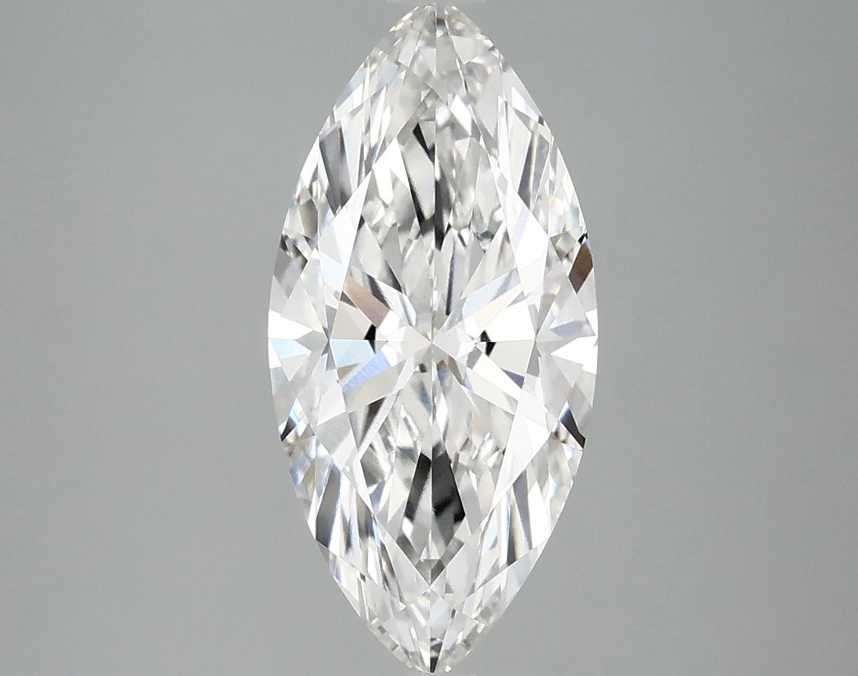 2.36 Carat Marquise Shaped Excellent Cut VVS2 IGI Certified Lab Grown Diamond