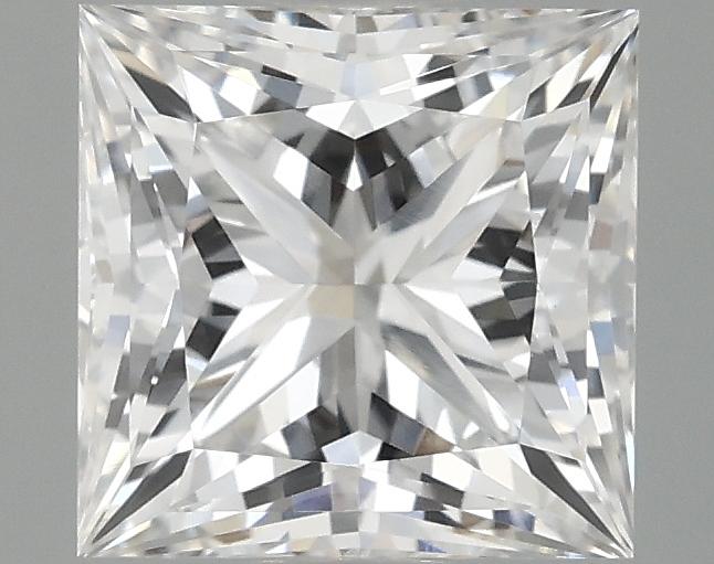 1.51 Carat Princess Shaped Ideal Cut VVS2 IGI Certified Lab Grown Diamond