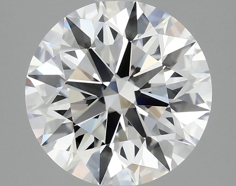 3.06 Carat Round Shaped Excellent Cut VVS2 IGI Certified Lab Grown Diamond