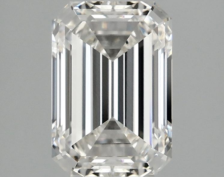 2.04 Carat Emerald Shaped Ideal Cut VVS1 IGI Certified Lab Grown Diamond