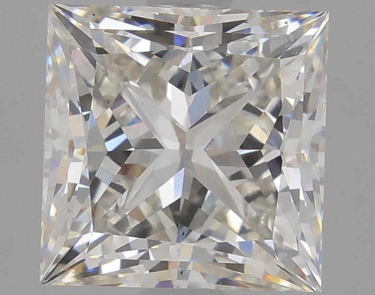 2.52 Carat Princess Shaped Ideal Cut VS2 IGI Certified Lab Grown Diamond