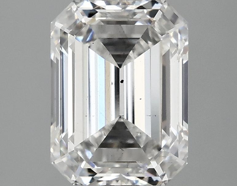 2.59 Carat Emerald Shaped Excellent Cut SI1 IGI Certified Lab Grown Diamond